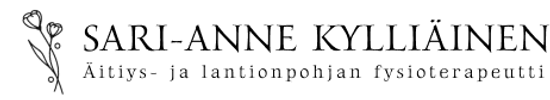 Fysiosarianne Logo | Sari-Anne Kylliäinen – Äitiys- ja lantionpohjan fysioterapeutti
